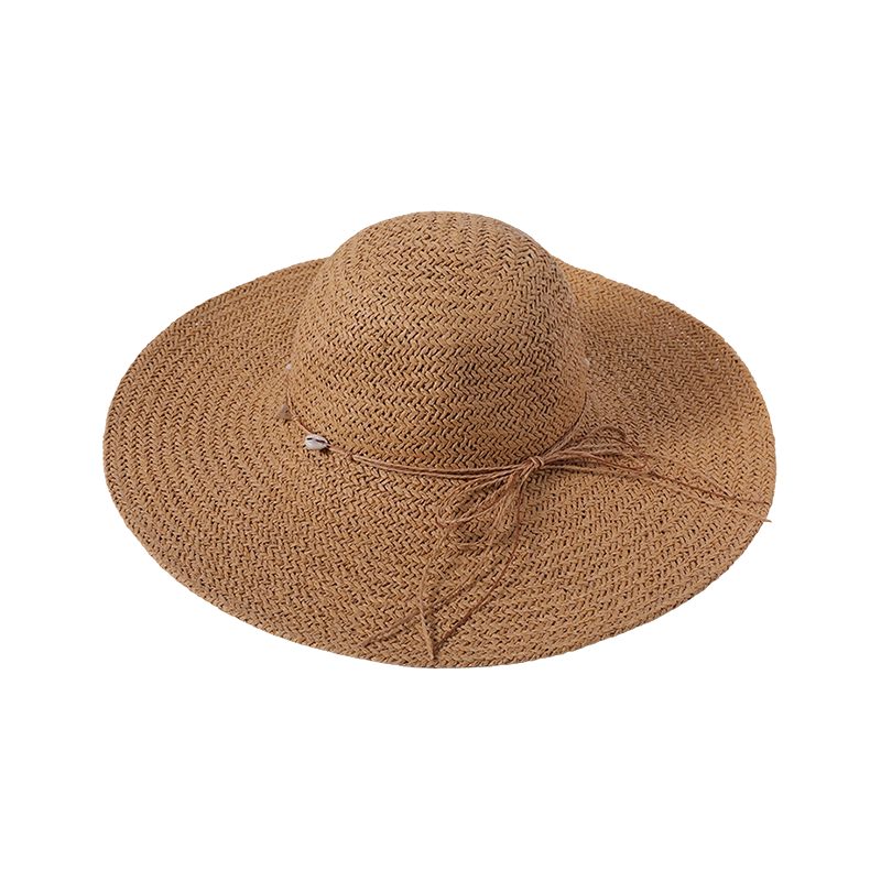 Nuevo sombrero de playa para juegos de ocio, lazo de punto, sombrero para el sol de estilo europeo y americano para mujer, sombrero para el sol para exteriores