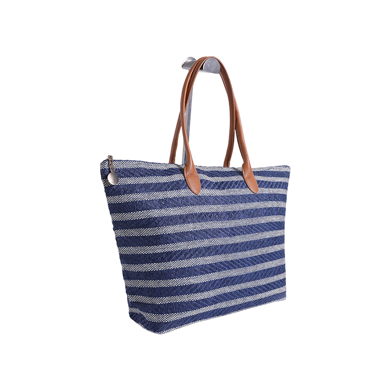 Bolso de papiro hecho a mano con coloridas flores de papiro tejidas a mano