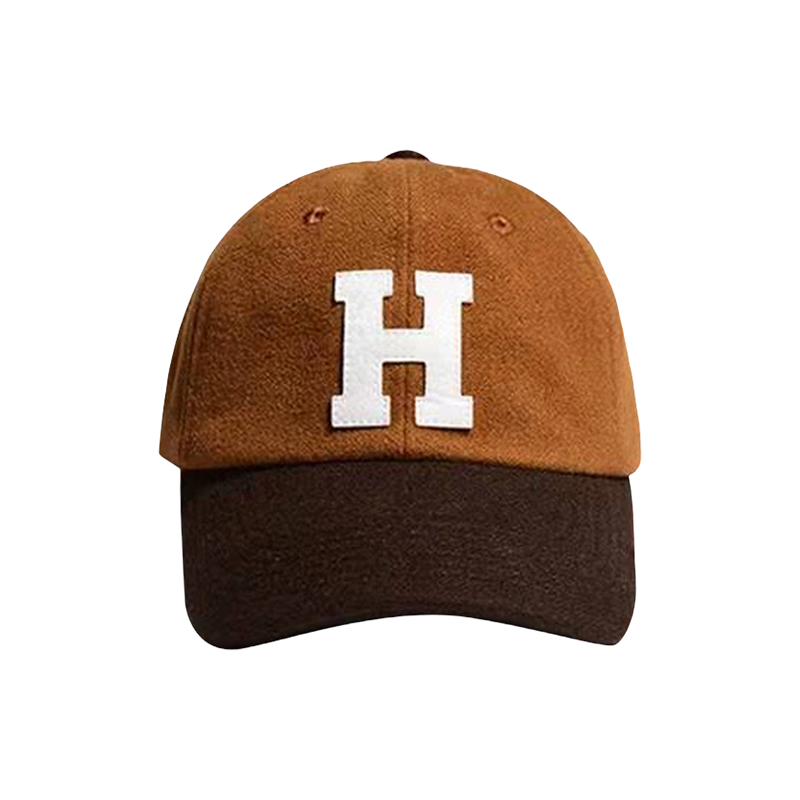 Sombrero para Hombres y Mujeres, Estilo Coreano, Sombrero de Pico con Patrón H, Primavera y Verano