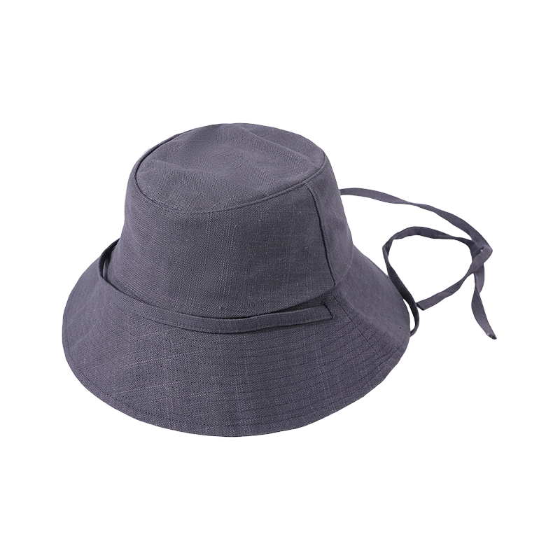 Sombrero de Pescador Gris Oscuro para Primavera y Verano, Nuevo Estilo Casual de Playa, Sombrero de Sol para Mujeres