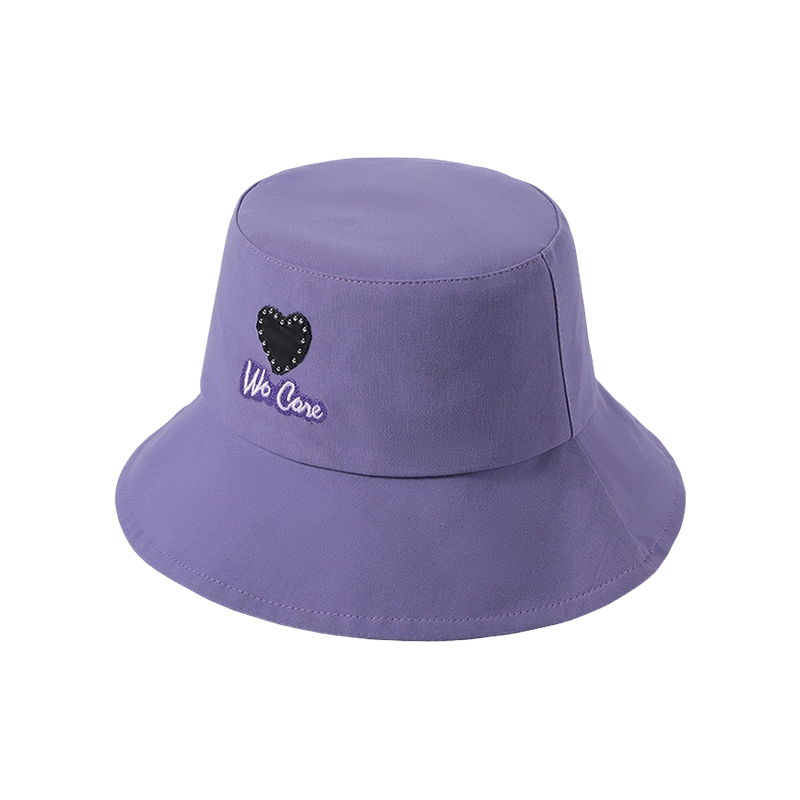 Sombrero con Patrón Corazón Azul para Primavera y Verano, Nuevo Estilo Casual de Playa, Sombrero de Pescador para Mujeres