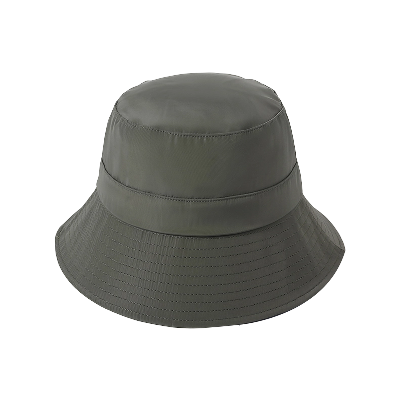 Sombrero de Tela Verde para Primavera y Verano, Nuevo Estilo de Playa, Sombrero de Pescador para Mujeres