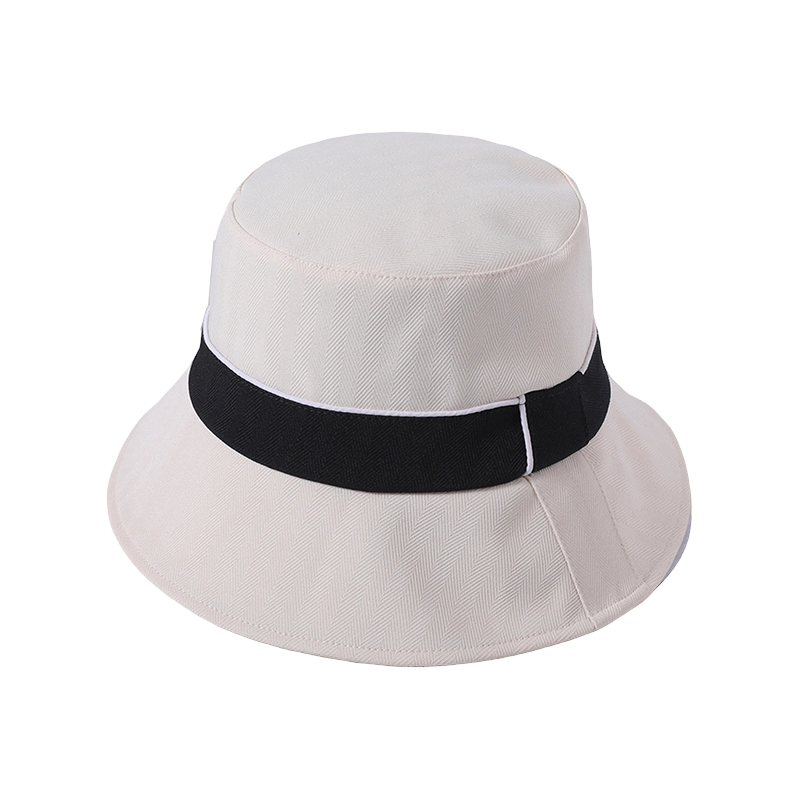 Sombrero Blanco para Primavera y Verano, Nuevo Estilo Simple de Playa, Sombrero de Pescador para Mujeres